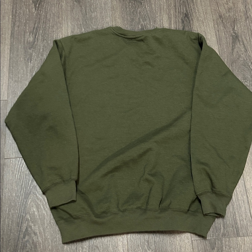Saddlebred Green Black Lab Men’s Sweatshirt - Picture 3 of 4